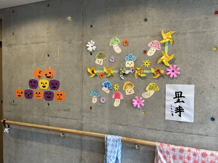 龍岡介護老人保健施設（作業療法士の求人）の写真23枚目：ゲストの作品をかわいく展示しております。