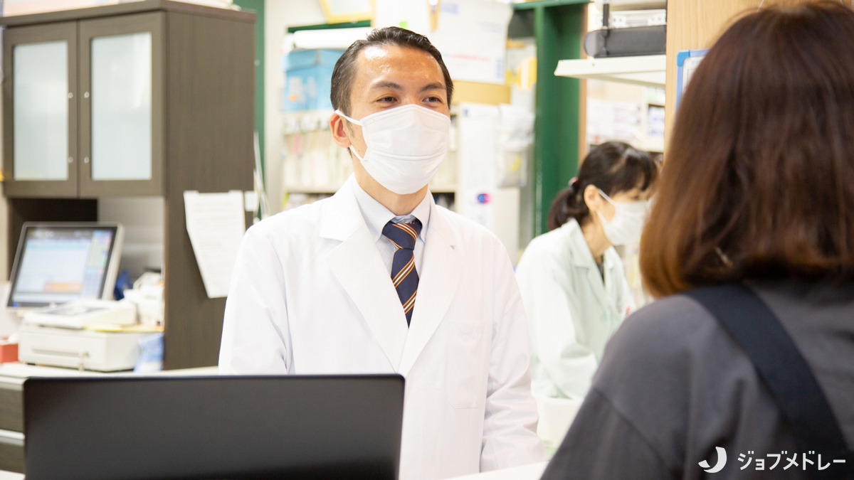 ユニカム醍醐薬局（薬剤師の求人）の写真3枚目：お気軽にご相談いただける薬局を目指しています