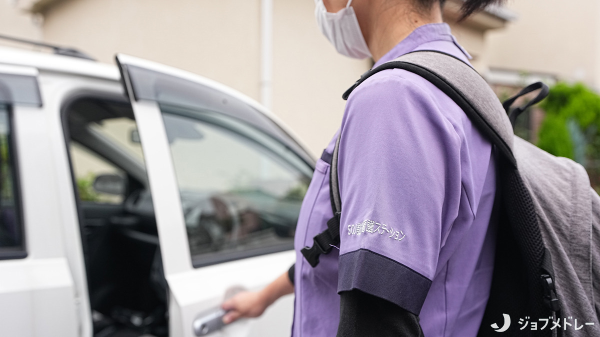 SOU訪問看護ステーション昭島（看護師/准看護師の求人）の写真：「自宅で過ごしたい」という気持ちを全力でサポートしています