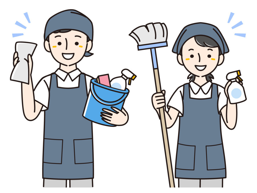 株式会社グッドライフ　紀三井寺苑内の清掃の写真