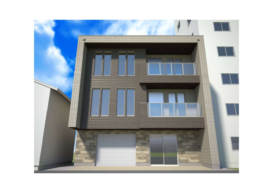 つきやま歯科医院　大濠公園分院【2026年04月15日オープン予定】（歯科衛生士の求人）の写真11枚目：大濠公園分院の外観図①です。