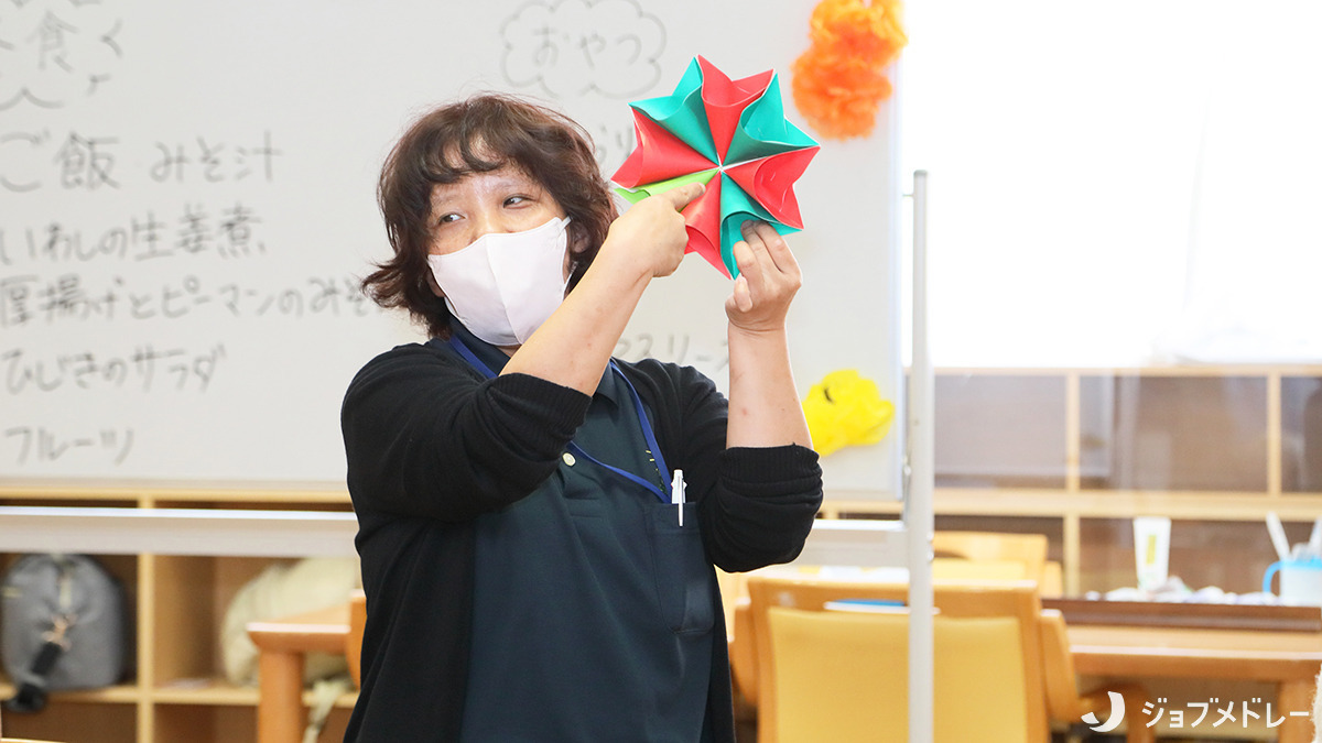 通所介護施設　ほのぼの園 デイサービスセンター（介護職/ヘルパーの求人）の写真11枚目：さまざまなレクリエーションを実施しています