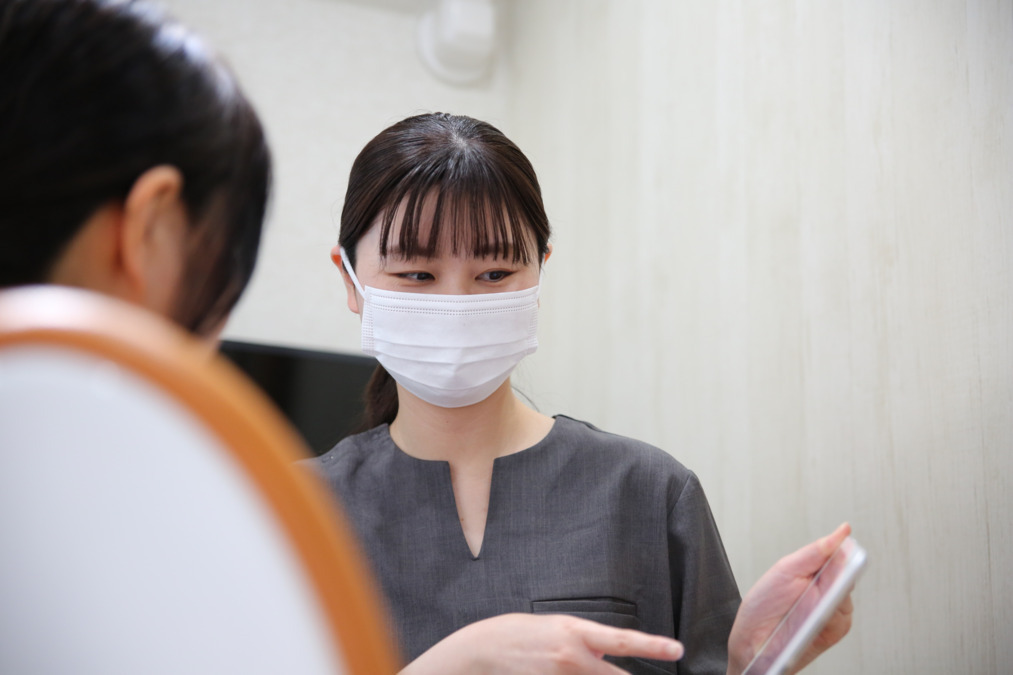 平和台ファミリー歯科矯正歯科（歯科衛生士の求人）の写真6枚目：患者さんとのコミュニケーションを大切にしています