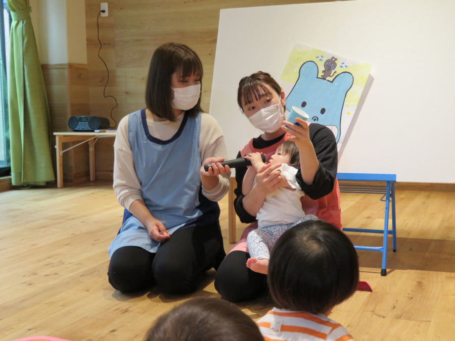 このえ南千束保育園の写真15枚目：看護師/保健活動を保育士と連携して実施しています。