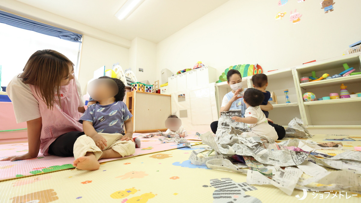 東三国サンフレンズ保育園（保育士の求人）の写真7枚目：無理をせず自然体で過ごせる環境を目指しています