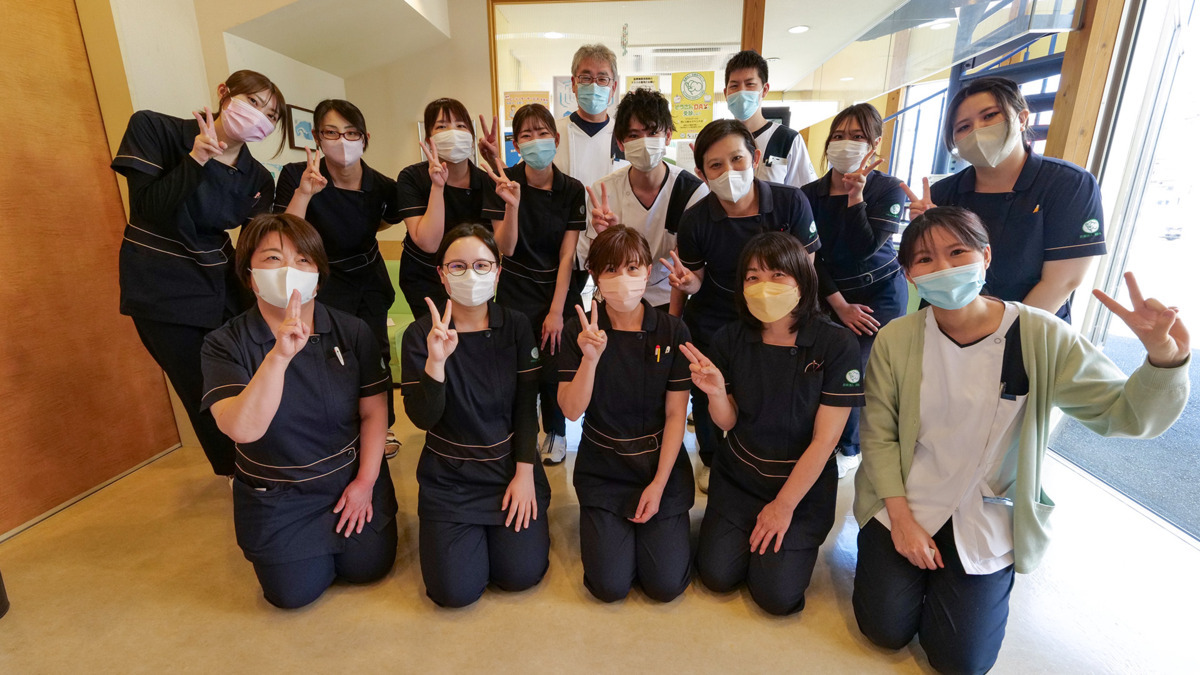 苅田スマイル歯科小児歯科医院（歯科衛生士の求人）の写真6枚目：長く勤務しているスタッフが多いのは働きやすの証です！！