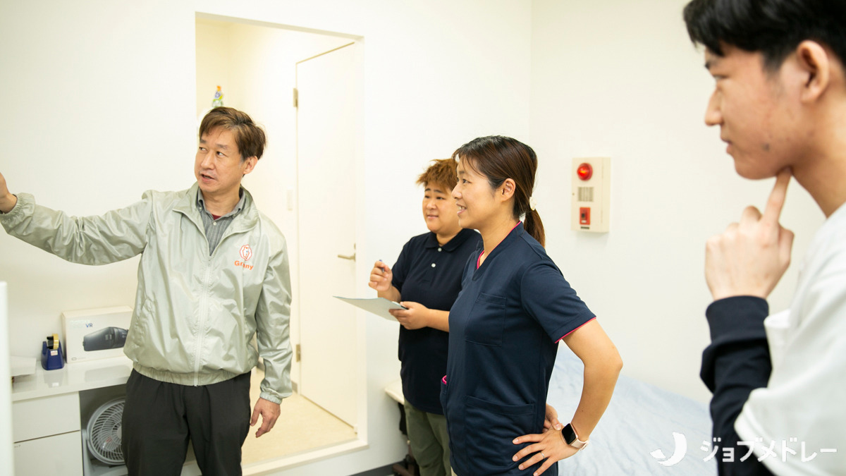 放課後デイGranny横浜西谷【2022年05月01日オープン】(看護師/准看護師の求人)の写真:風通しがよく、スタッフ同士コミュニケーションが取りやすいのが魅力です!