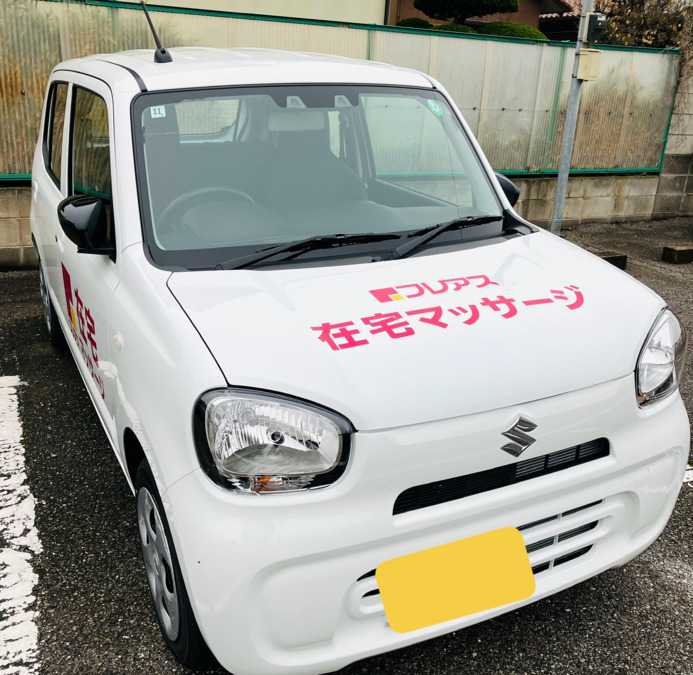 フレアス在宅マッサージ津田沼施術所【2024年12月01日オープン】の写真6枚目：訪問車で移動頂いております。