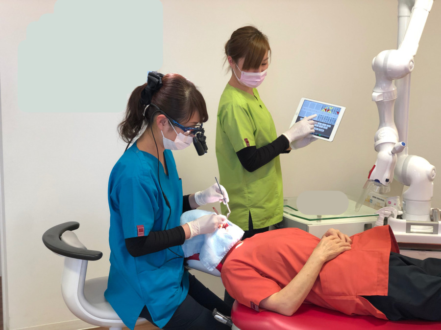 ワカノ歯科診療所の写真6枚目:歯科衛生士業務に歯科助手のアシストが付きます。