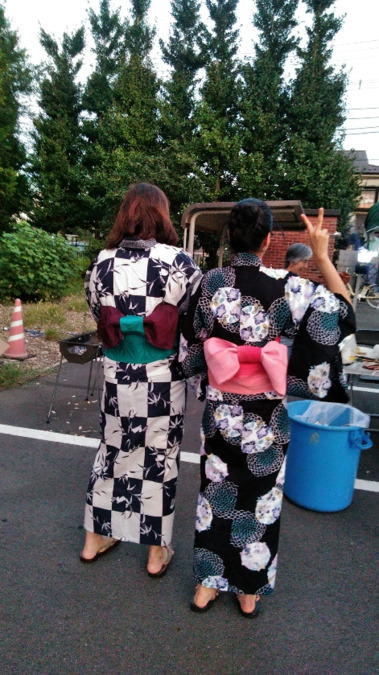 聖家族寮　ミカエラホーム（児童指導員/指導員の求人）の写真11枚目：夏のお浴衣会