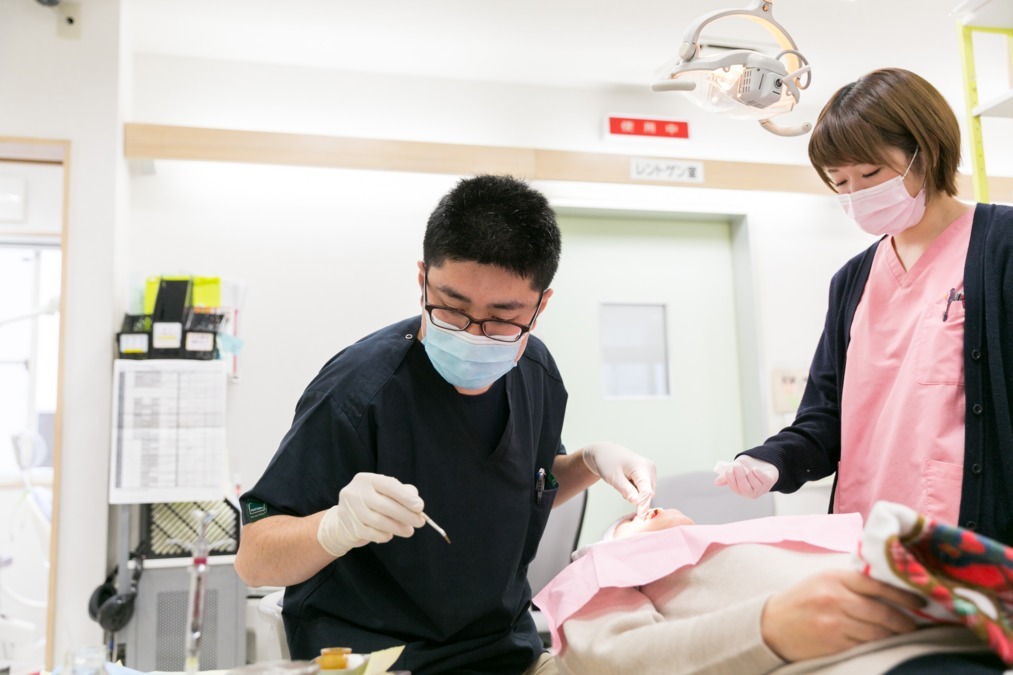 春日井きらり歯科(歯科医師の求人)の写真:丁寧な説明と治療を心がけています