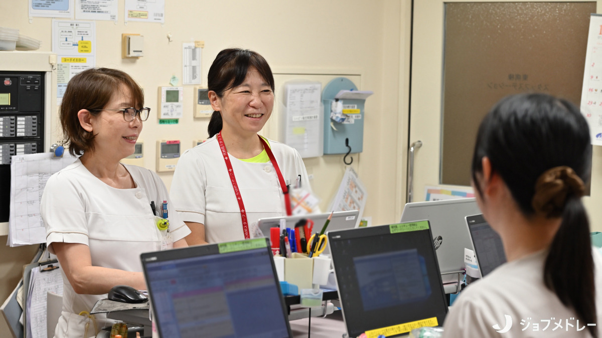 平和病院（医療事務/受付の求人）の写真24枚目：和気あいあいとした馴染みやすい雰囲気です
