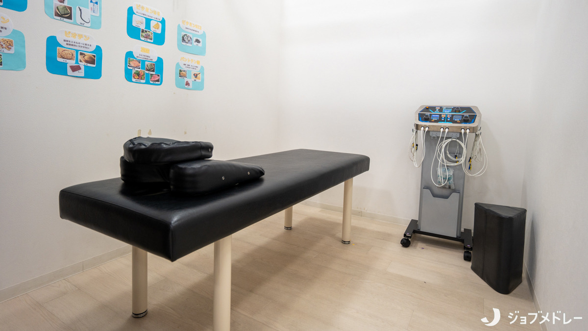 TSUNAGI接骨院 ハーヴェスト院(柔道整復師の求人)の写真7枚目:個室の施術スペースです