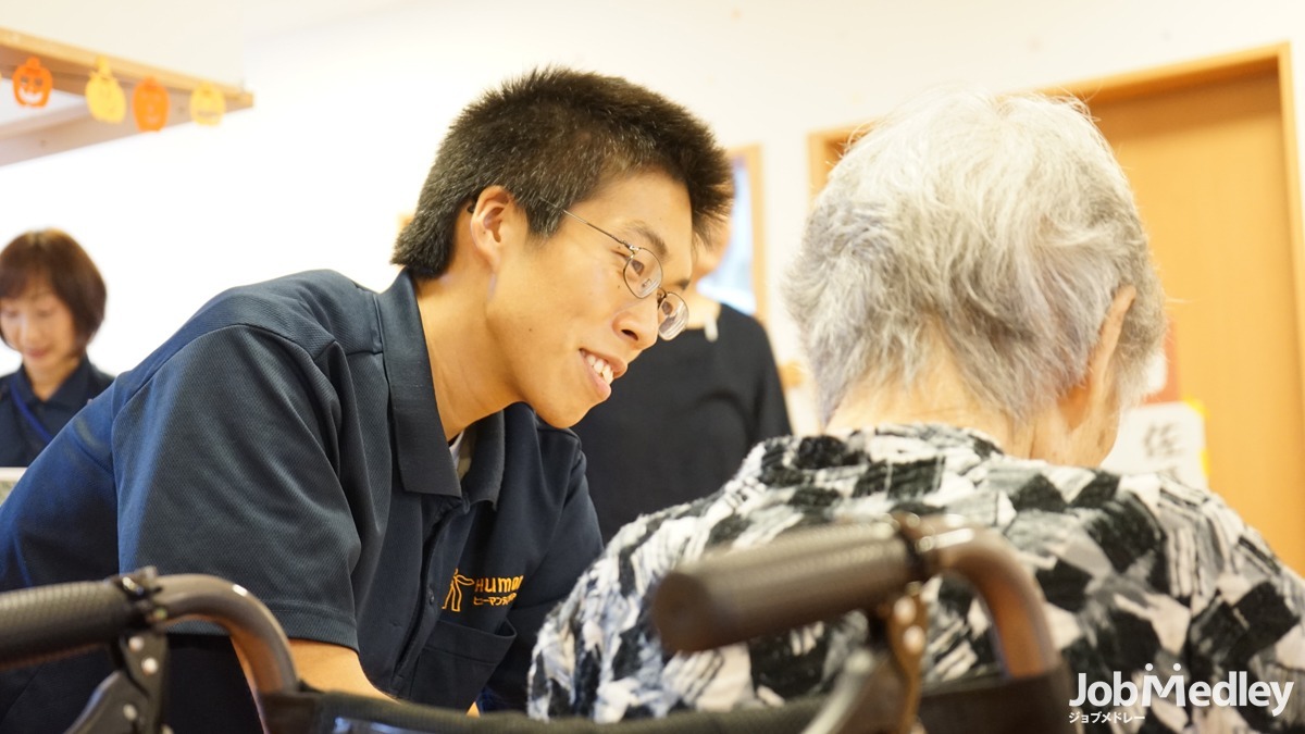 ヒューマンライフケア麻生の宿の写真2枚目：笑顔の絶えない職場です