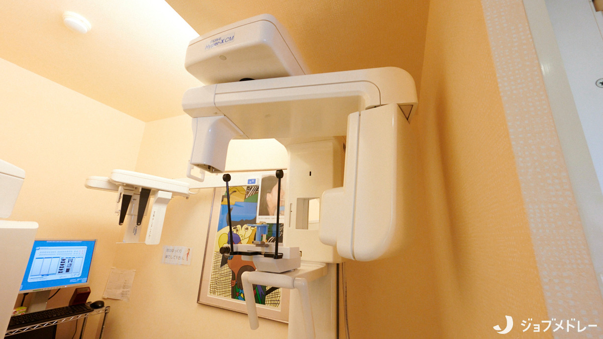 医療法人上本町おとな・こども矯正歯科（歯科衛生士の求人）の写真18枚目：レントゲンおよびCTで精密な検査を実施しています