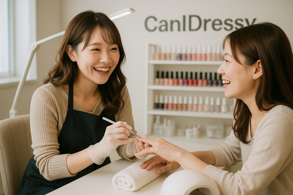 Can I Dressy　船橋店【2025年冬オープン予定】（ネイリストの求人）の写真2枚目：駅徒歩3分