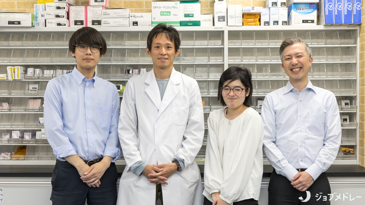 ソレイユファーマシー長居薬局（薬剤師の求人）の写真7枚目：ソレイユファーマシー長居薬局のスタッフ