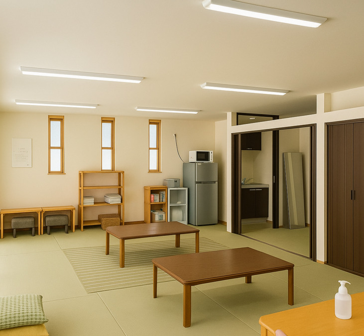 板倉内科・糖尿病クリニック（臨床検査技師の求人）の写真4枚目：職員休憩室