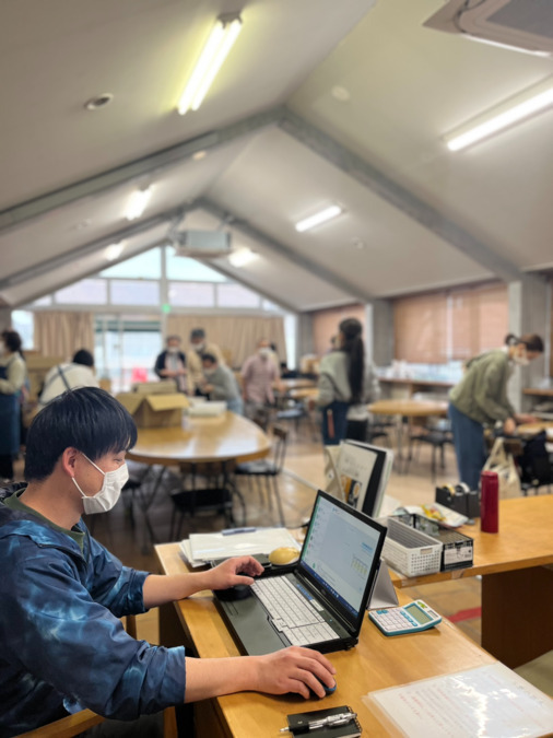 就労継続支援事業所　風（サービス管理責任者の求人）の写真4枚目：就労継続支援B型　風の作業所風景②
