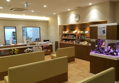 フラワー薬局 千葉ニュータウン中央店（薬剤師の求人）の写真3枚目：店内は明るく清潔です