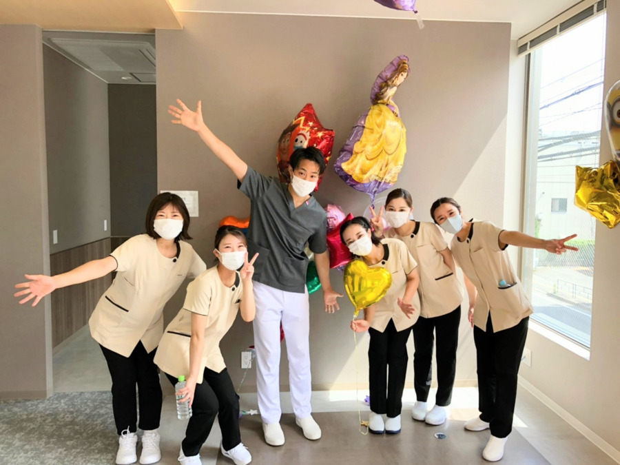 オアシス歯科クリニック 福島の写真4枚目：スタッフ総勢10名