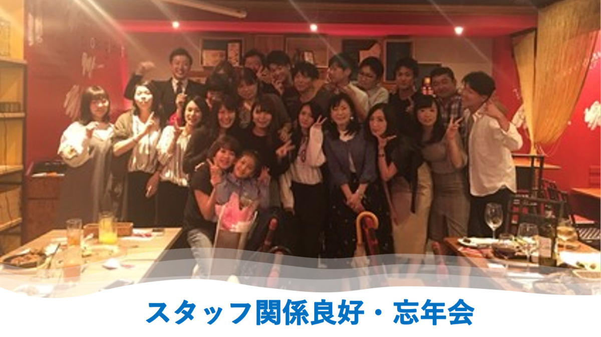 医療法人謙星会 ふじいでら駅前歯科（歯科衛生士の求人）の写真3枚目：過去の忘年会風景です。コロナ禍が収まれば、各種イベントを再開したいです。