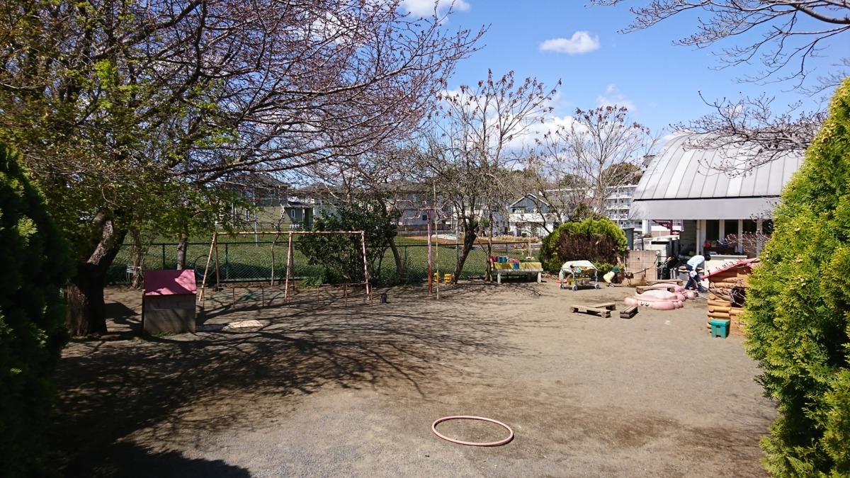 ChaCha Children Irumaの写真2枚目：緑溢れる広々とした園庭が、子どもたちの「学び」を刺激します