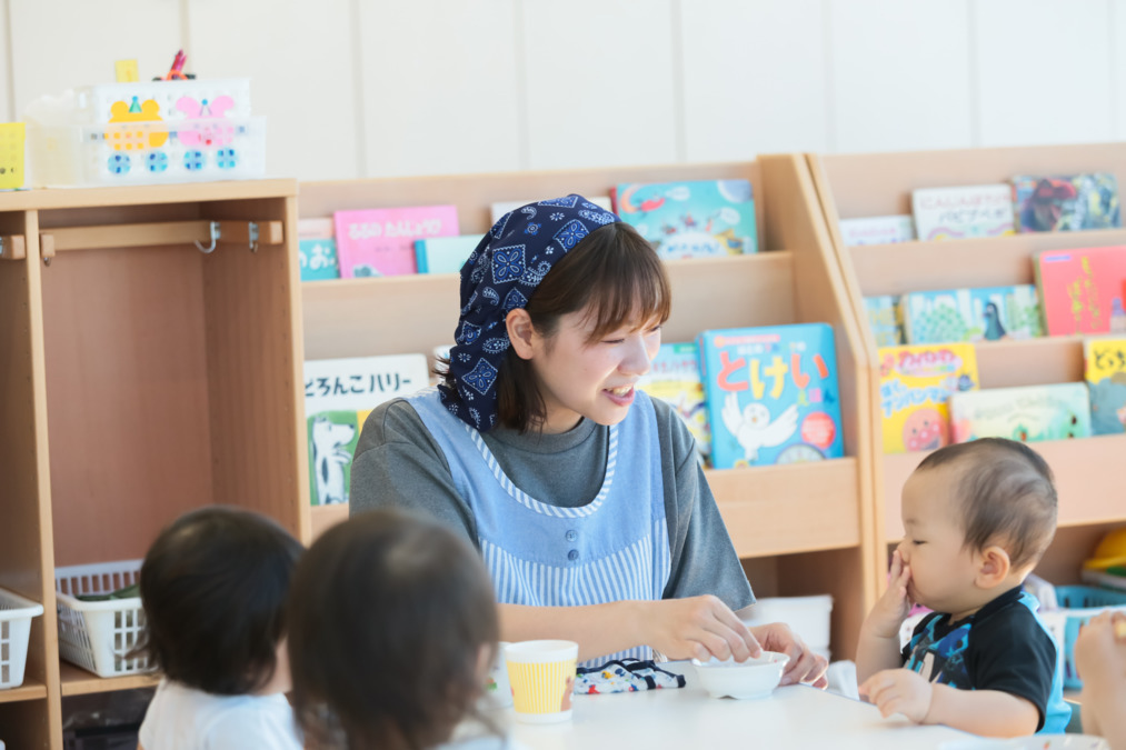 福岡市立こども病院内保育所(調理師/調理スタッフの求人)の写真4枚目:当社企業主導型園(アイム園)