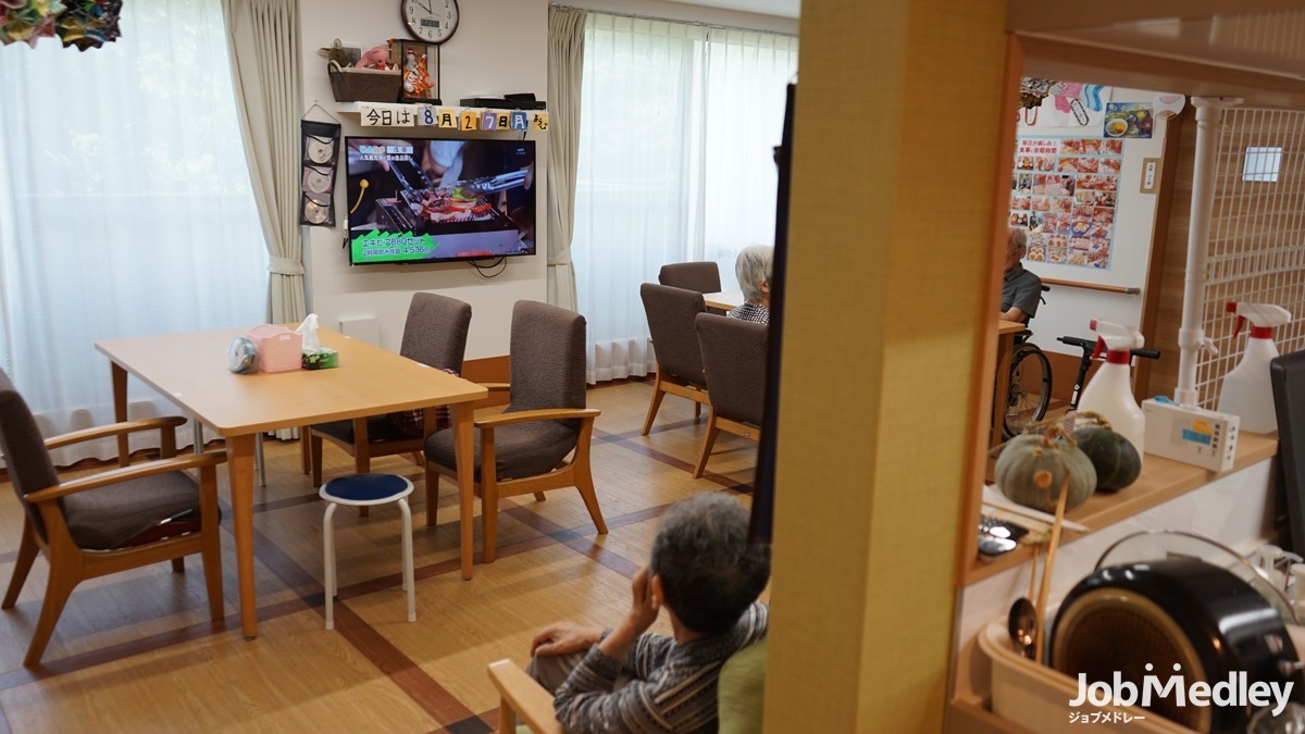 グループホーム「結」ケアセンターほどがや（介護職/ヘルパーの求人）の写真5枚目：利用者様と笑顔で過ごせるような施設を目指しています