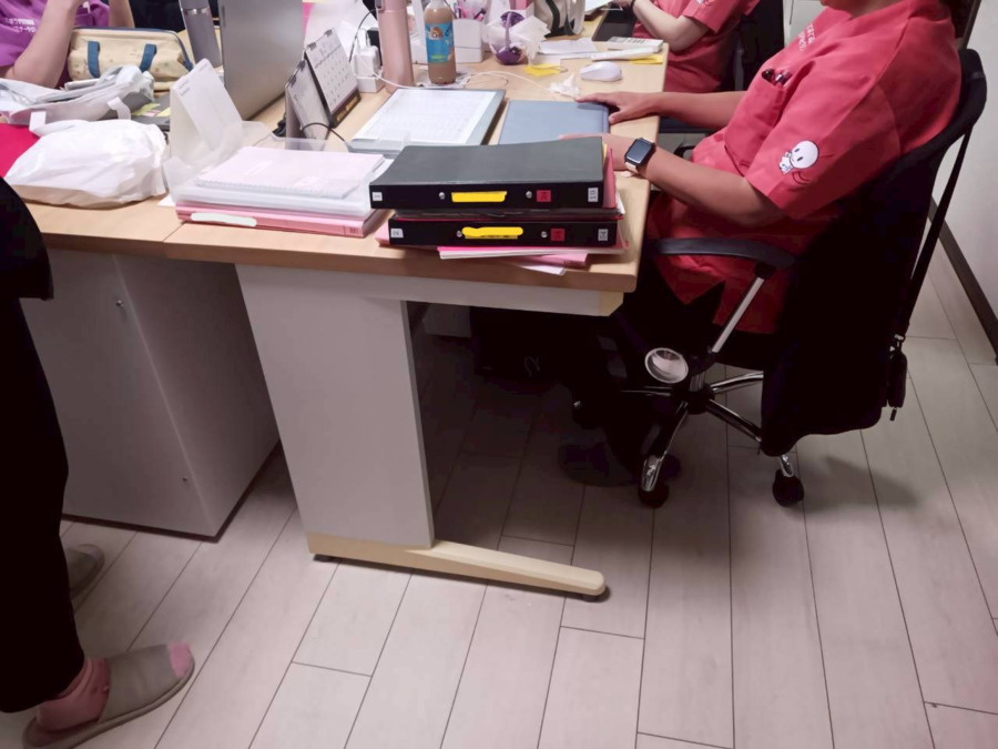 てるてるぼうず訪問看護リハビリステーション(看護師/准看護師の求人)の写真8枚目:看護師のミーティングです