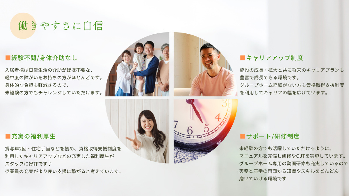 障がい者グループホーム ソルーナ布施新町(生活支援員の求人)の写真3枚目:
