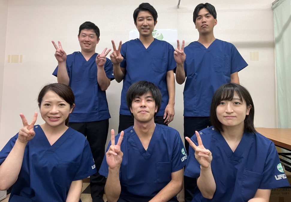 ひらいはりきゅう整骨院　行徳分院の写真7枚目：スタッフ集合写真です♪