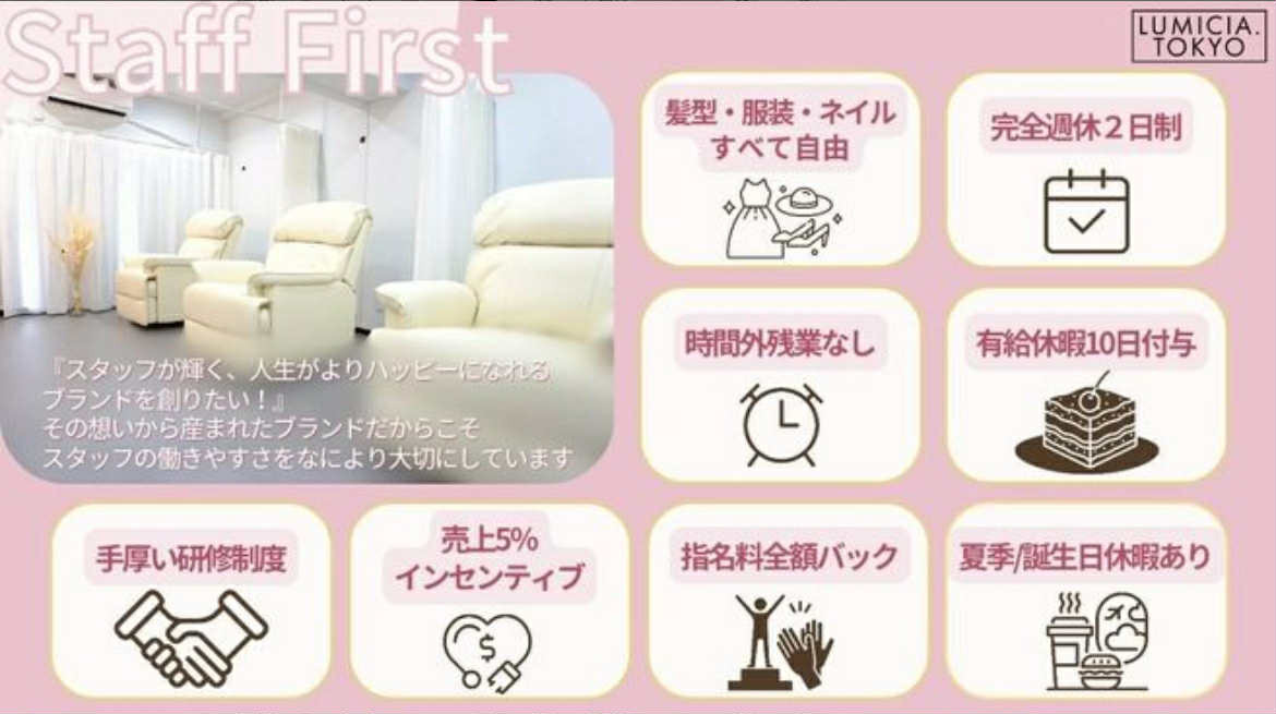 眉毛/アイブロウサロン LUMICIA.-TOKYO-神戸三宮店(アイリストの求人)の写真8枚目: