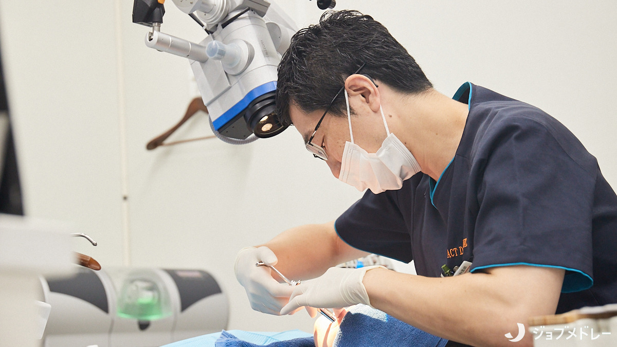 医療法人社団誠明会 ACTデンタルクリニック（歯科衛生士の求人）の写真10枚目：診療の様子です