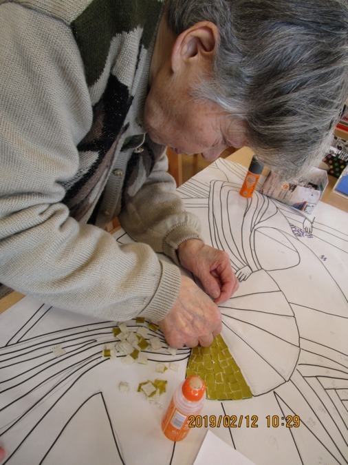 き楽な里の写真6枚目：アート作品に挑戦