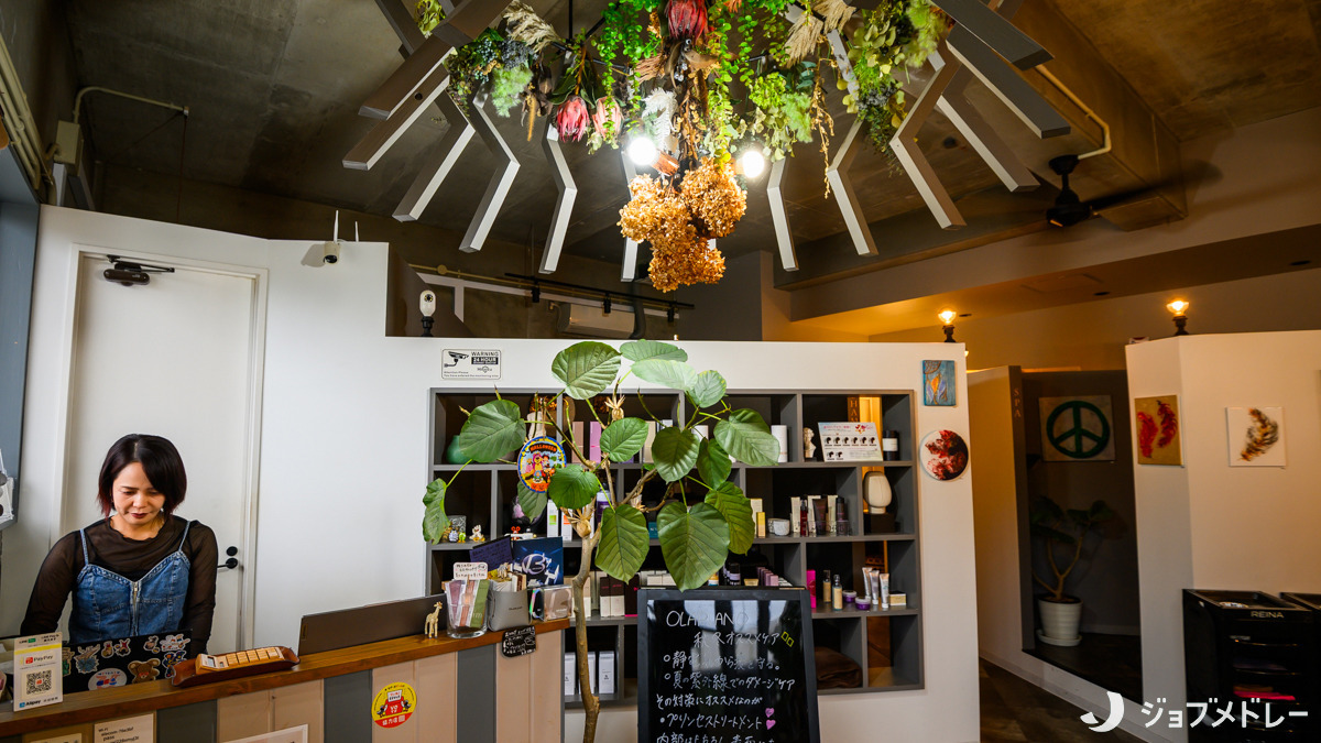 OLAPLANO(美容師の求人)の写真4枚目:サロンの内観です