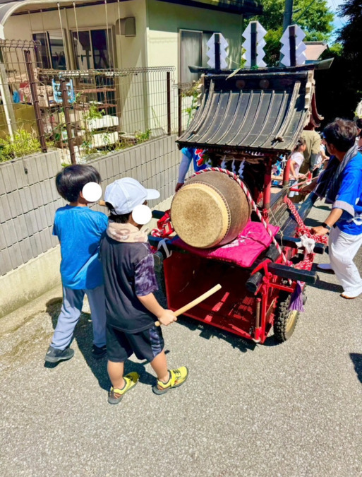 児童養護施設びっき（公認心理師/臨床心理士の求人）の写真8枚目：地域のお祭りでも大活躍の子どもたち！
