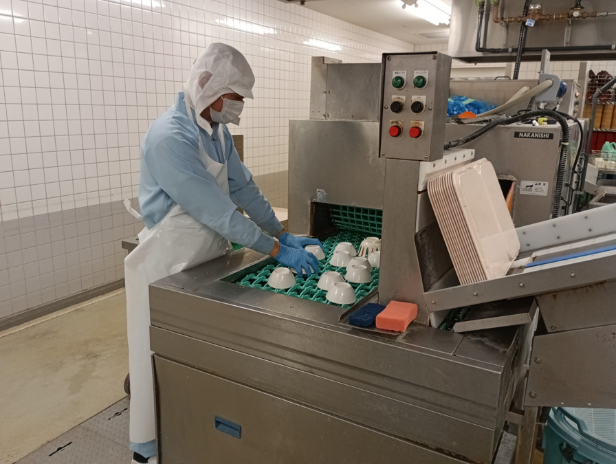 株式会社エル・スエヒロフードサービス 関西電力病院内の厨房の写真