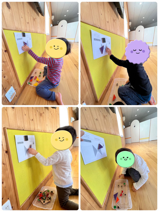 chouchou熊谷（児童発達支援事業所）（保育士の求人）の写真7枚目：微細活動の一部。腕や手、指先を使って、持つ・握る・通す・摘まむ動作は重要です。