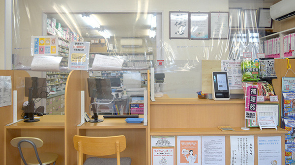 病院前来春薬局（薬剤師の求人）の写真4枚目：病院前来春薬局 窓口