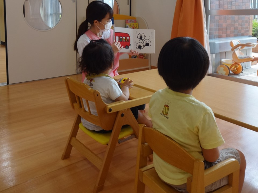 富永病院院内保育所の写真2枚目：お子さんの発達や個性をよく見て、一人ひとりに合った保育を行っています。