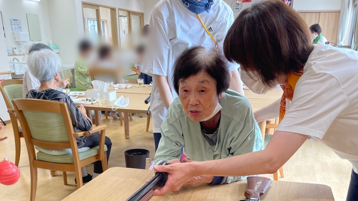 フレアス看護小規模多機能新潟江南の写真2枚目：夏祭りの様子♪