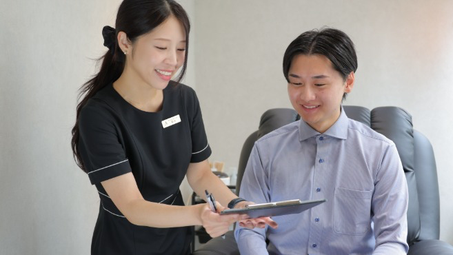 メンズ眉毛サロン 銀座ACE 銀座二丁目店（アイリストの求人）の写真2枚目：