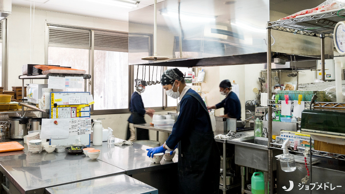 特別養護老人ホーム山まゆ（調理師/調理スタッフの求人）の写真3枚目：委託ではなく施設で日々のお食事をご用意しています