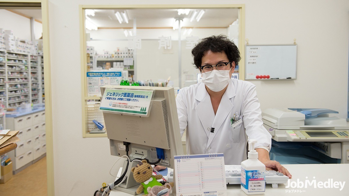 くるみ薬局（薬剤師の求人）の写真4枚目：患者様と多く接することができるお仕事です