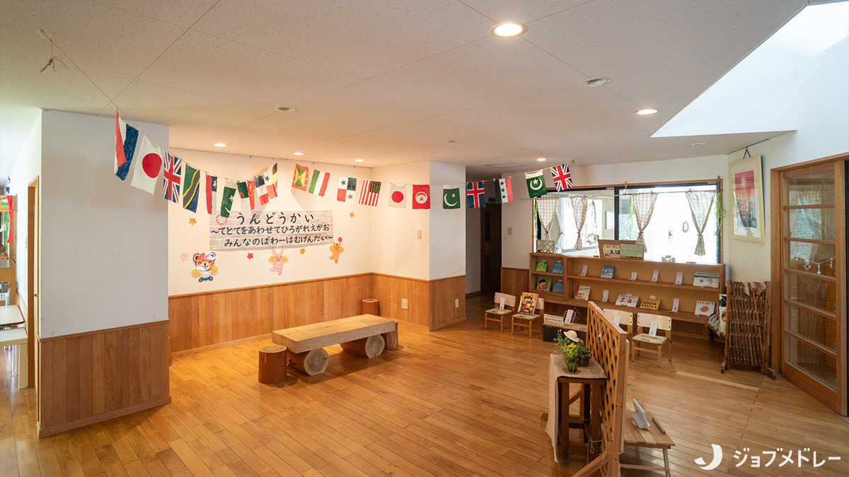 認定こども園ぼだい樹西こども園（保育士の求人）の写真21枚目：年齢に合わせた保育環境を整えています