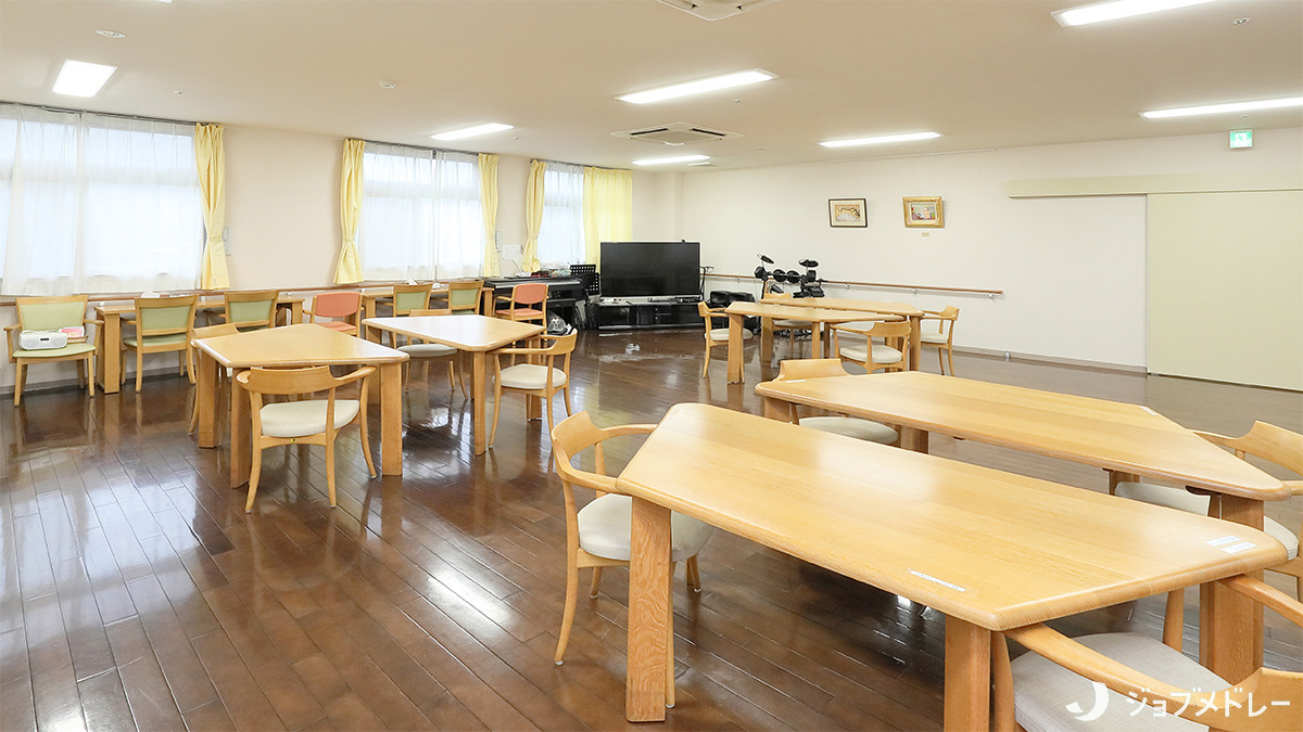 デイサービスクオーレ河和台(介護職/ヘルパーの求人)の写真10枚目:クオーレ河和台は1階がデイサービス、2・3階が主に居室です