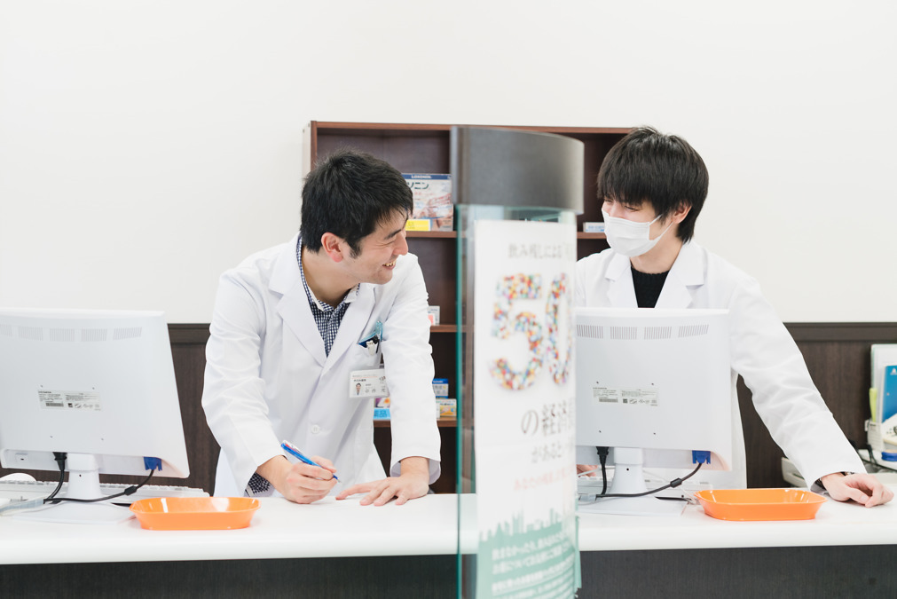 花北ゆーあい薬局（薬剤師の求人）の写真3枚目：地域の皆様に選ばれる薬局を目指しています