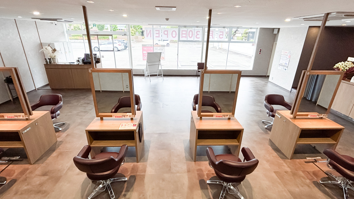 美容室SALONS松山山西店【2025年05月30日オープン】の写真9枚目：