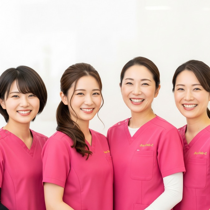 医療法人社団輝未来 あべひろ総合歯科（歯科衛生士の求人）の写真2枚目：当院の歯科衛生士は、多数在籍しています。とても仲の良い仲間が集まっています